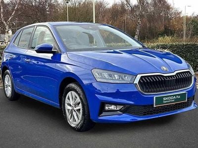 Used Skoda Fabia SE 79 HP (58 kW) 2025 Blue Hatchback