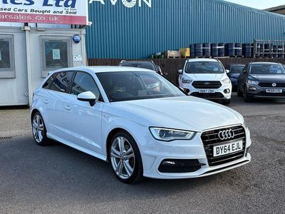 Used Audi A3 S-Line 2014 Ibis white Hatchback