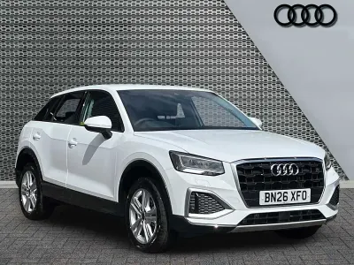 Used Audi Q2 Sport 147 HP (108 kW) 2026 Arkona white, solid SUV