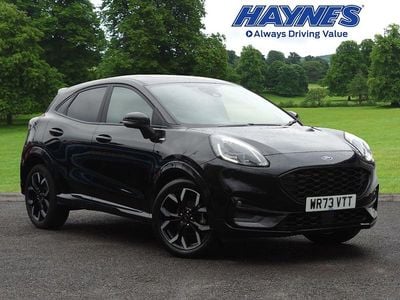 Begagnad Ford Puma ST-Line X 2023 Svart Halvkombi
