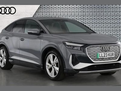 Used Audi Q4 Sportback e-tron S-Line 125 kW (170 HP) 2023 Grey SUV