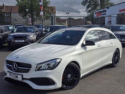 White Used 2018 Mercedes CLA220 Shooting Brake Estate | £15,990 (Expensive)