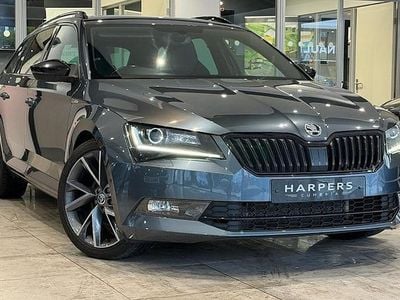 Used Skoda Superb SportLine 190 HP (139 kW) 2017 Grey Estate