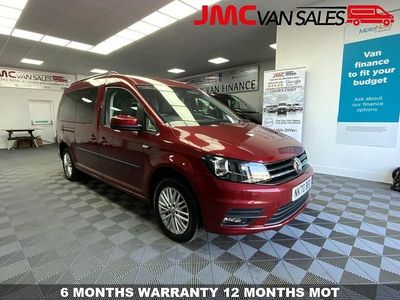 Used VW Caddy Maxi Life Life 102 HP (75 kW) 2020 Red MPV