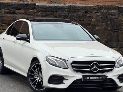 Used Mercedes E400 AMG line 340 HP (250 kW) 2019 White Sedan