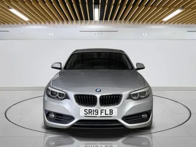 Used BMW 218 Sport Line 136 HP (100 kW) 2019 Silver Coupe