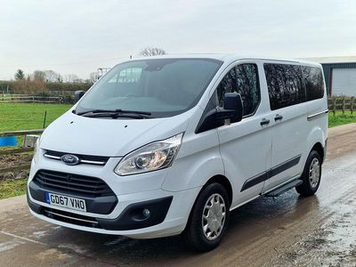Used Ford Tourneo Custom 103 HP (75 kW) 2018 White Van
