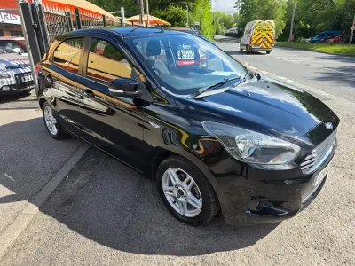 Used Ford Ka Plus Zetec 85 HP (62 kW) 2017 Black Hatchback