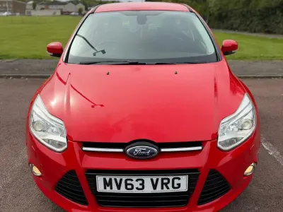 Used Ford Focus Titanium X 2013 Red Hatchback