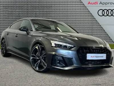 Used Audi A5 Black Edition 261 HP (191 kW) 2022 Grey Coupe