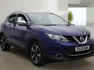 Used Nissan Qashqai N-TEC 163 HP (119 kW) 2015 Blue SUV