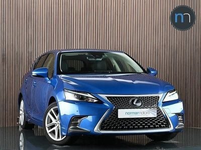 Used Lexus CT200h 2020 Blue Hatchback