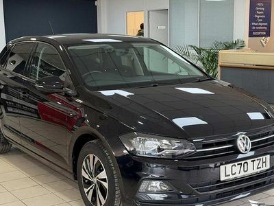 Used VW Polo Match 80 HP (58 kW) 2020 Black Hatchback