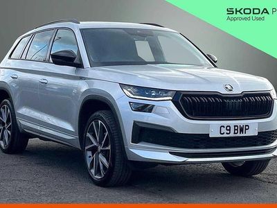 Used Skoda Kodiaq SportLine 147 HP (108 kW) 2023 Silver SUV
