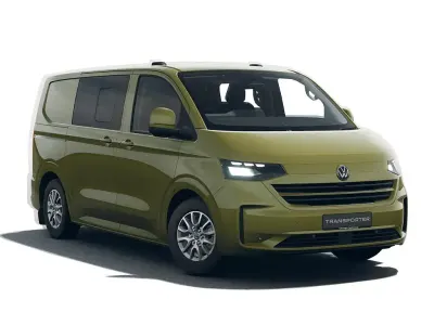 New VW Transporter Pro 2026 Green Van