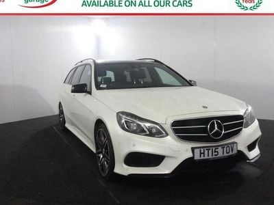 Used Mercedes E220 Premium 177 HP (130 kW) 2015 White Estate