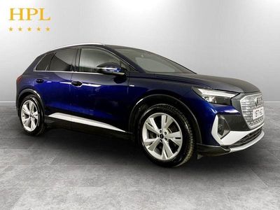 Used Audi Q4 e-tron S-Line 150 kW (204 HP) 2022 Blue SUV