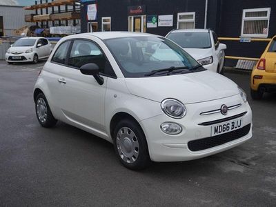 Used Fiat 500 Pop 69 HP (50 kW) 2017 White Hatchback