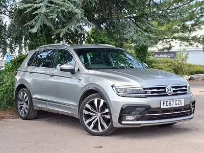 Used VW Tiguan R-line 150 HP (110 kW) 2017 Silver SUV