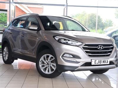 Beige Used 2018 Hyundai Tucson SE SUV | £10,540 (Fair price)