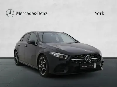 Used Mercedes A180 AMG Line Premium 134 HP (98 kW) 2023 Black Hatchback