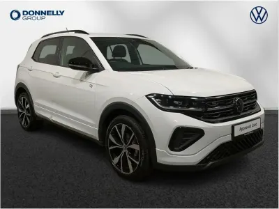 Used VW T-Cross Black Edition 115 HP (84 kW) 2026 White SUV