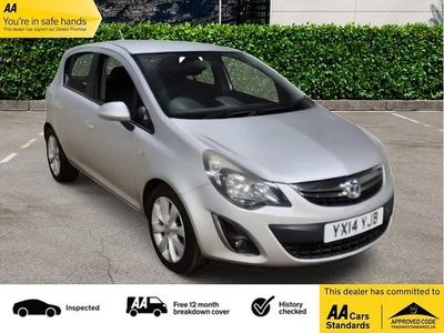 Used Vauxhall Corsa Excite 2014 Silver Hatchback