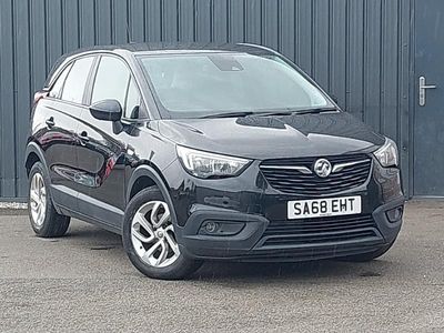 Used Vauxhall Crossland X 81 HP (59 kW) 2018 Black SUV