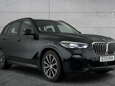 Used BMW X5 M Sport 389 HP (286 kW) 2021 Black SUV