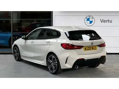 Used BMW 118 M Sport 150 HP (110 kW) 2020 White Hatchback