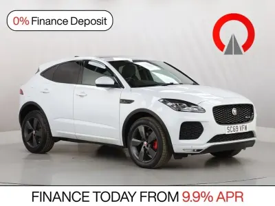 Używany Jaguar E-Pace Chequered Flag 150 KM (110 kW) 2019 Biały SUV