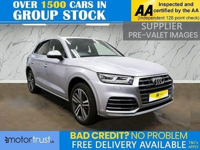 Used Audi Q5 S-Line 252 HP (185 kW) 2018 Silver SUV