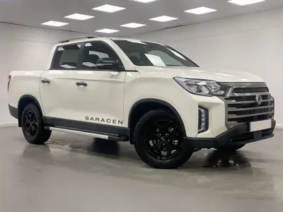 New KGM Musso 202 HP (148 kW) 2025 White Pickup