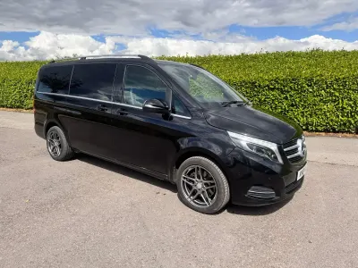 Used Mercedes V220 163 HP (119 kW) 2018 Black MPV