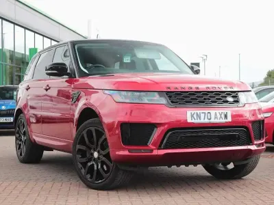 Used Land Rover Range Rover Sport Autobiography Dynamic 301 HP (221 kW) 2020 Red SUV