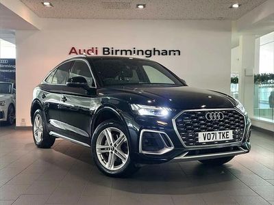 Black Used 2021 Audi Q5 Sportback S-Line SUV | £29,985 (A bit pricey)
