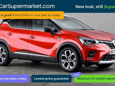 Used Renault Captur Techno 91 HP (66 kW) 2023 Red/black SUV