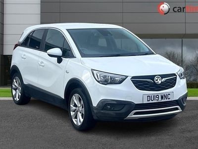 used Vauxhall Crossland X 1.2 TECH LINE NAV ECOTEC S/S 5d 109 BHP 7in Sat Nav, Rear Sensors, DAB / Bluetooth, Half Leather, 16