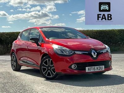 Red Used 2015 Renault Clio IV Dynamique Hatchback | £7,190 (Fair price)