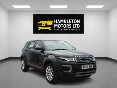 Used Land Rover Range Rover evoque SE 2016 Black Estate