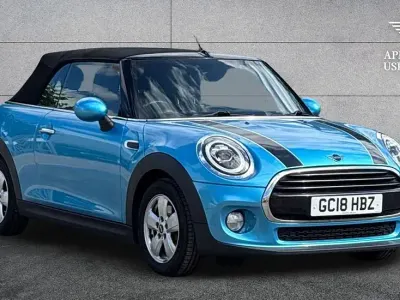 Used Mini Cooper Cabriolet 134 HP (98 kW) 2018 Blue Cabriolet