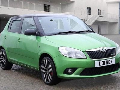 Green Used 2010 Skoda Fabia vRS Hatchback | £3,990 (Fair price)