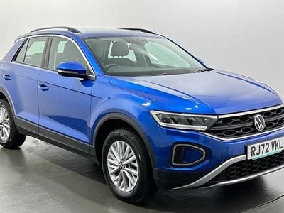 Blue Used 2022 VW T-Roc Life SUV | £17,414 (Fair price)