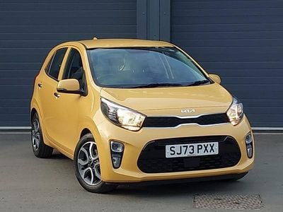 Used Kia Picanto 2023 Yellow Hatchback