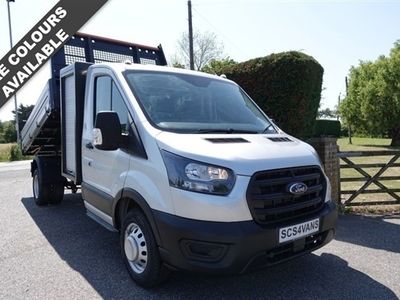 used Ford Transit 350 LEADER L3 SINGLE CAB TOOL POD TIPPER 2.0 ECO BLUE 170PS *A/C + TOUCHSCREEN*