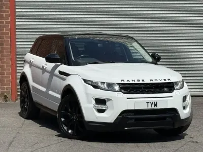 Used Land Rover Range Rover evoque Dynamic 190 HP (139 kW) 2014 White SUV