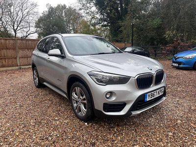 Silver Used 2018 BMW X1 Sport Line SUV | £9,500 (Fair price)