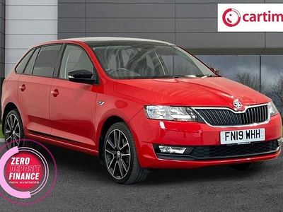 Used Skoda Rapid Sport 110 HP (80 kW) 2019 Red Hatchback