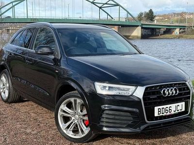 Used Audi Q3 S-line plus 184 HP (135 kW) 2016 Black SUV