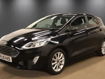 Used Ford Fiesta Titanium 100 HP (73 kW) 2019 Black Hatchback